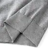 Nuevo Top de Manga Larga Elástico Suave de Rebote Resistente al Desgaste con Cuello Alto Estilo Old Money para Hombre 13780
