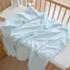 Manta para Bebé Recién Nacido Tipo Algodón Puro Manta de Gasa Fina de Verano para Bebé Manta Pequeña Multifuncional Manta para la Siesta de Niños