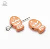 Aleación Pintada Cuentas de Peces de Colores Cuerda para el Cabello DIY Accesorios Cadena para Teléfono Colgante para Bolsa Llavero Accesorios Materiales Cuentas Sueltas