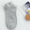 Calcetines Delgados para Mujer para Primavera y Verano, Calcetines de Barco Transpirables, Calcetines Cortos de Color Sólido, Calcetines Casuales de Algodón, Venta al por Mayor de Calcetines Zhuji