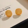 Pendientes Mismo Estilo de Doudou Zhang Yuer, Pendientes de Metal, Adecuados para Pendientes de Invierno para Mujer, Gama Alta, Lujo Accesible y Elegantes