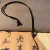 Cuerda Elástica para Nube Collar de Cordón Tejido a Mano Accesorio Colgante de Jade Jadita Unisex Cuerda Venta al por Mayor