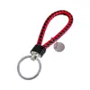 Llavero Creativo de Cordón de Cuero Tejido Hecho a Mano para Hombres, Mujeres, Parejas, Cadena para Llave de Coche Colgante Regalo Venta al por Mayor