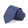 Gravata Masculina para Negócios, Banquete, Uso Casual, Gravata de Luxo, Estampa Jacquard de Seda Poliéster, Logo Bordado, Atacado Personalizado