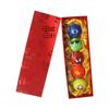 Llavero de Golf Bola Forma de Animal de Dibujos Animados Patrón Anticaída Resistente al Desgaste Duradero Exquisito Regalo Bola Cilindro
