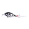 Cebo Artificial Rockfish Pez Pequeño Gordo Cebo 4.5cm 4g Micro Señuelo Duro Rockfish Pez Pequeño Gordo Cebo de Imitación Equipo de Pesca