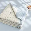 Colcha de Verano de Algodón de Xinjiang Jie Liya con Bordes Ensanchados, Algodón Lavado, Estampado de Dibujos Animados, Algodón Transpirable y Absorbente de Humedad para Aire Acondicionado