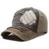 Boné de Baseball Vintage Lavado com Efeito Desgastado Europeu e Americano Novo para Homens e Mulheres, Boné Fashionável para Protetor Solar ao Ar Livre Estilo de Rua