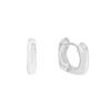 399 Aretes de Arco en U de Estilo Coreano INS Nicho Diseño de Lujo Ligero Minimalista Combinan con Todo Plata Esterlina S925 para Mujer Texte
