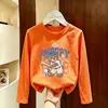Camiseta Base de Capa Interior para Niños, Camiseta de Manga Larga para Primavera y Otoño, Nueva Estampado 2026, Algodón Puro, Ropa para Niños