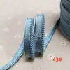 En Stock Cinta de Ribete de Poliéster de 48 Colores, Cordón de Bies, Tira de Adorno para Ropa, Quilts, Cojines de Sofá y Tiras de Flecos