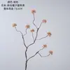 Qimadanxi Camptotheca Acuminata Fruta Flor de Simulación Fabricante Flor Artificial Venta al por Mayor Decoración de Bodas Artesanías INS Plantas Verdes Transfronterizas