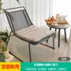 Cadeira de Praia Dobrável Mojia para Exterior Mesa e Cadeira de Varanda Conjunto de Três Peças Cadeira de Rattan para Lazer Cadeira de Sesta Cama Reclinável Cadeira de Descanso Preguiçoso para Pátio