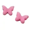 Minimalista Versátil Colorido Felpa Mariposa Accesorio para el Cabello Diadema Pendiente Parche DIY Accesorios para Joyería Venta al por Mayor