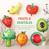 Globos de Frutas y Verduras Dopamina de Verano Decoración para Fiesta de Cumpleaños en el Salón de Clases de Jardín de Infancia Ceremonia del Banquete de los Cien Días