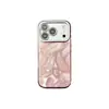 Capa de Celular Apple 17Promax de Alta Qualidade com Padrão de Penas Adequada para 16Promax Galvanizada 15Promax14Pro