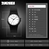 Reloj de Moda Popular de Exportación Skmei Reloj de Pareja para Estudiantes Reloj de Nicho Femenino Reloj de Cuarzo para Damas Impermeable