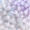 Novas Contas de Vidro que Mudam de Cor com Luz UV Contas de Jade Anti-Desbotamento Pulseira DIY Chaveiro Corrente de Celular Acessórios Fábrica