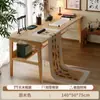 Mesa de Caligrafía Escritorio para el Hogar Patas de Madera Maciza Nuevo Estilo Chino Mesa de Estudios Chinos Mesa para Caligrafía y Pintura Mesa de Aprendizaje de Caligrafía con Pincel Escritorio Mesa de Escritura