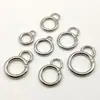 En Stock Anillo de Resorte de Aleación Forma de Ocho Hebilla de Calabaza Anillo Redondo para Bolsas y Bolsos Accesorios de Ferretería DIY Hebilla Metálica para Colgar para Equipaje