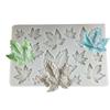 Molde de Silicona Combinación Hoja de Arce Hoja Hoja DIY Mano Doblar Azúcar Decoración Borde Pastel Herramienta Azúcar Doblar