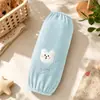 Nuevas y versátiles manguitos anti-manchas de oso lindos para mujer, adecuados para uso en casa, oficina y trabajo en otoño e invierno