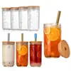 Amazon Coche Taza de Masona con Báscula de 20 oz Taza para Té con Leche Café Cola Bebida de Jugo Taza con Tapa para Popote