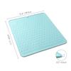 Tapete Escorredor de Silicone Tapete Isolante de Cozinha Tapete de Silicone Resistente a Altas Temperaturas Tapete Anti-Escaldante Tapete Protetor de Bancada Tapete Escorredor Grande Antiderrapante