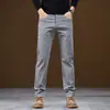 Pantalones casuales modernos para jóvenes hombres, primavera y otoño, holgados, rectos, de negocios, elásticos, cómodos, versátiles, nuevo estilo 2026