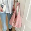 2025 Bloques de Color a Cuadros Estilo Fresco Gran Capacidad Bolso de Hombro para Estudiantes y Viajes Cotidianos Poliéster Versátil Casual
