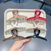 Grampo de Cabelo de Silicone Macio Que Não Machuca a Cabeça, Novo Estilo 2025 Feminino, Grampo Grande para Cabelos Grossos, Acessório de Cabelo Tipo Pinça Tubarão