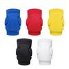 Rodilleras de Esponja Anticolisión Engrosadas, Protección de Rodilla de PU, Equipo Protector de Tejido Transpirable para Danza, Arrodillarse y Anticaídas, Equipo de Fútbol Antideslizante Absorbente de Impactos