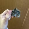 Corea del Sur ins corona metal cuentas de cristal clip de agarre para coleta alta horquilla para viajero clip para coleta de princesa tocado al por mayor
