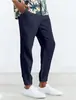 Pantalones Casuales Sueltos para Hombre de Otoño, Pantalones Transpirables de Verano con Puño, Pantalones Rectos para Playa, Color Sólido al por Mayor