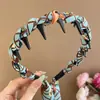 Diadema de Lujo Ligero Estilo Nuevo 2026 para Uso Diario con Dientes, Diadema de Colores para Adelgazar el Rostro, Diadema de Onda Alta para Lavarse la Cara