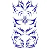 Pegatinas de Tatuaje de Purpurina Transfronterizas Europeas y Americanas Grupo de Chicas Cazadoras de Demonios Maquillaje Morado Tatuaje de Demonio Tatuaje Láser de Cuerpo Completo
