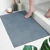 Alfombrilla de suelo de lodo de diatomeas simple transfronteriza alfombrilla antideslizante para baño alfombrilla de suelo absorbente resistente al desgaste para el hogar venta al por mayor de inodoro