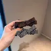 Pinza de Plátano con Lazo de Puntos Estilo Coreano Pinza Vertical de Gama Alta Pinza para Cola de Caballo Pinza para el Cabello Estilo Escolar Pasador para el Cabello Tocado Accesorios para el Cabello