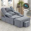 Sofá eléctrico para pedicura, bañera de pies, lavapiés, sofá para manicura, silla, masajeador de pies, reclinable para pestañas, centro de baño, cama de masaje para pedicura