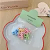 Mini Pinzas para el Cabello de 2 cm de Colores Caramelo, Nuevas Pinzas de Garra para Flequillos y Cabello Suelto, Accesorios para el Cabello Laterales Lacados de Dibujos Animados en Empaque de Bolsa
