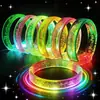 Pulsera Acrílica Luminosa Pulsera LED de Burbujas Parpadeantes Barra Accesorios para Mercado Nocturno Fiesta de Baile Fiesta Nocturna Concierto Venta al por Mayor
