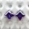 Trevo de Quatro Folhas Colorido Corte Radiante Zircônia Pedra Solta Zircônia Cúbica Acessórios de Joias Transfronteiriços Acessórios de Pedras Preciosas