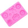 Molde de Silicona de Perla de Gema de Lazo Fondant Pastel Chocolate Arcilla Ultraligera Molde para Hornear