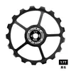 Rueda Guía de Cambio Trasero para Bicicleta de Carretera Bicicleta 11T-17T Aleación de Aluminio Cambiador Bicicleta de Montaña Rodamiento Cerámico Engranaje