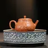 Venta al por mayor desde la fábrica de origen: Olla Original de Arcilla Mineral Hecha a Mano Jun De, Olla de Arcilla Púrpura Yixing, Juego de Té para el Hogar, Tetera para Ceremonia de Té Kung Fu