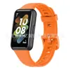 Adequado para Huawei Band 7, pulseira de silicone, pulseira oficial Huawei Band 7, pulseira de reposição, pulseira de cor sólida