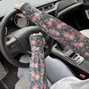 Mangas de Hielo de Seda para Hombres y Mujeres de Verano Mangas de Hielo Mangas Protectoras Solares Anti-UV Hielo Fresco Delgadas Protector de Mano Izquierdo Mangas Izquierdas