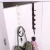 Cabide de gancho atrás da porta, porta-chapéus, gancho para roupas sem furos, gancho para dormitório, porta pendurador para porta de armário, atacado