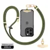 Lanyard para teléfono móvil con explosiones se puede colgar en la espalda cuerda ajustable para colgar en el cuello cuerda tejida corta para la muñeca anti-pérdida venta al por mayor de fábrica