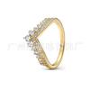 Panjiadora s925 cobre blanco plateado accesorios diy anillo de corona anillo de múltiples círculos retorcidos todo a juego femenino